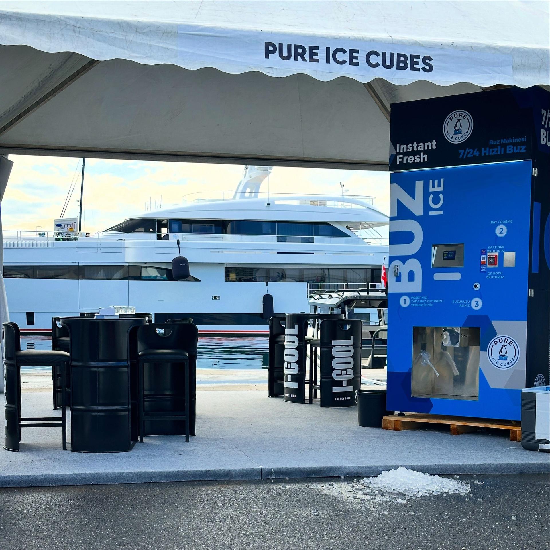 Ice Rebus Ice Vending Machines Expand to Türkiye with Pure Ice Cube TR